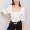 bluza-alba-cu-maneci-bufante-si-decolteu-patrat