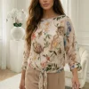 bluza-bej-din-voal-cu-imprimeu-floral