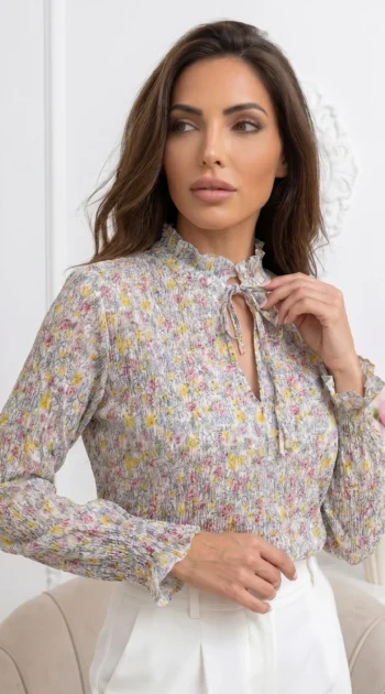 bluza-cu-imprimeu-floral-guler-incretit-si-snur-decorativ