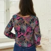 bluza-dama-bleumarin-cu-imprimeu-ornamental-multicolor