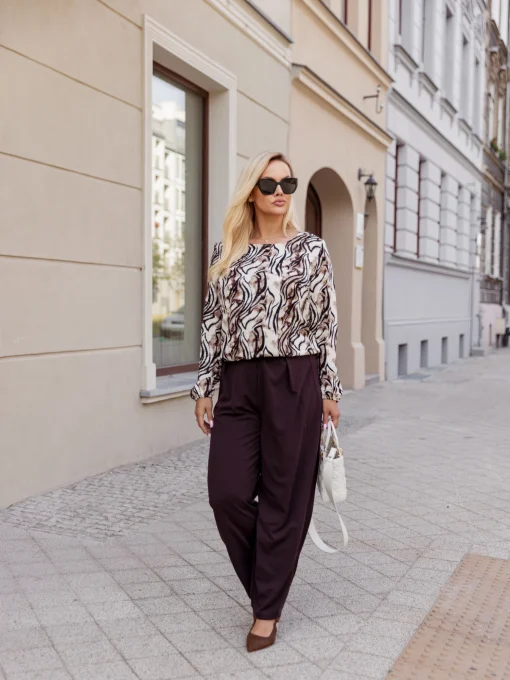 bluza-dama-cu-imprimeu-animal-print-si-elastic-in-talie
