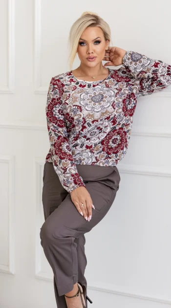 bluza-dama-cu-imprimeu-ornamental-floral