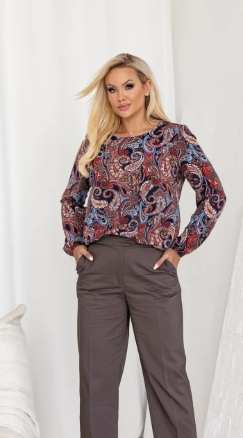 bluza-dama-cu-imprimeu-ornamental-multicolor
