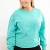 bluza-dama-verde-menta-din-bumbac-marime-mare