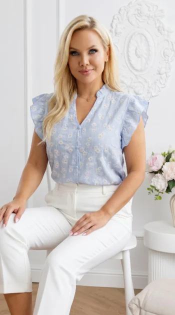 bluza-din-bumbac-cu-broderie-florala