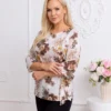 bluza-din-bumbac-cu-imprimeu-floral-si-funda-laterala