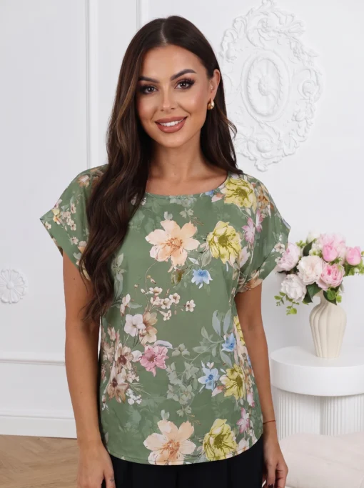 bluza-din-bumbac-cu-imprimeu-floral-si-maneci-scurte