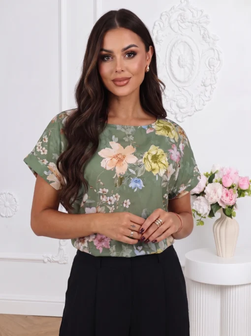 bluza-din-bumbac-cu-imprimeu-floral-si-maneci-scurte