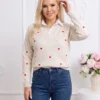 bluza-din-tricot-cu-guler-si-broderie-inimioare