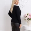 bluza-din-tricot-fin-cu-guler-alb-cu-brose