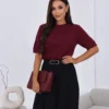 bluza-din-tricot-fin-cu-maneca-scurta