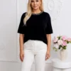 bluza-din-tricot-fin-cu-maneca-scurta-si-aplicatii-stralucitoare-la-guler
