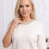 bluza-din-tricot-fin-cu-maneca-scurta-si-aplicatii-stralucitoare-la-guler