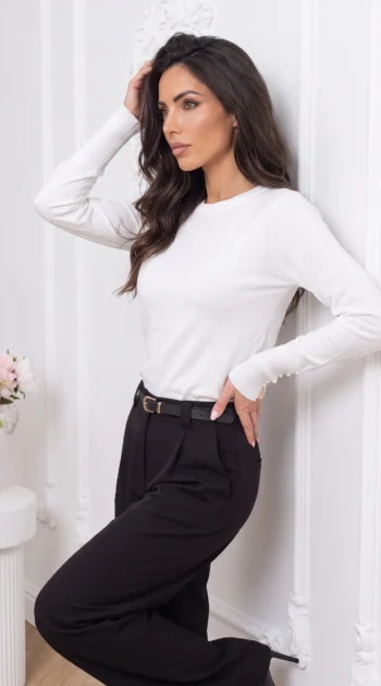 bluza-din-tricot-fin-cu-perle-la-mansete
