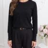 bluza-din-tricot-fin-cu-perle-la-mansete