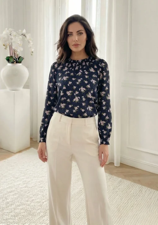 bluza-eleganta-bleumarin-cu-model-floral