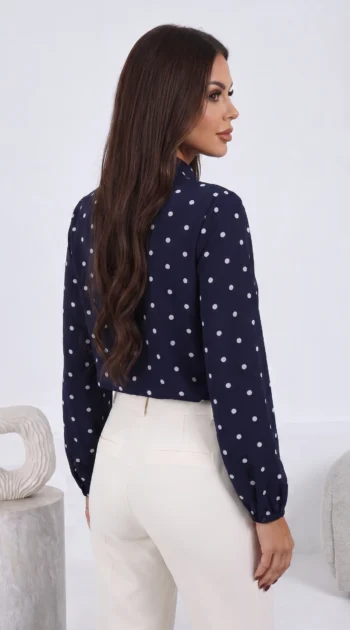 bluza-eleganta-cu-buline-si-funda-la-guler