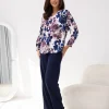bluza-eleganta-cu-imprimeu-floral-in-nuante-de-albastru-si-mov