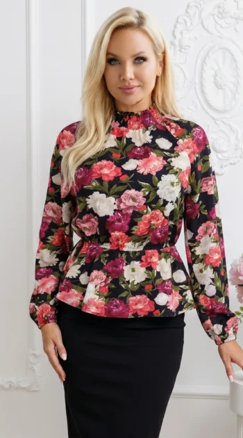 bluza-eleganta-cu-imprimeu-floral-vibrant