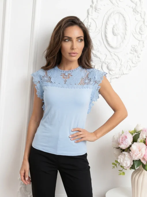 bluza-eleganta-din-bumbac-cu-dantela-crosetata
