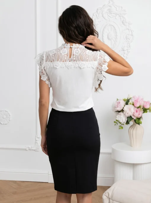 bluza-eleganta-din-bumbac-cu-dantela-florala