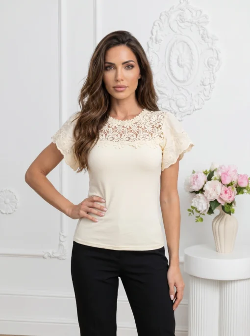 bluza-eleganta-din-bumbac-cu-dantela-si-maneci-fluture