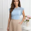 bluza-eleganta-din-bumbac-cu-insertii-de-dantela-perforata