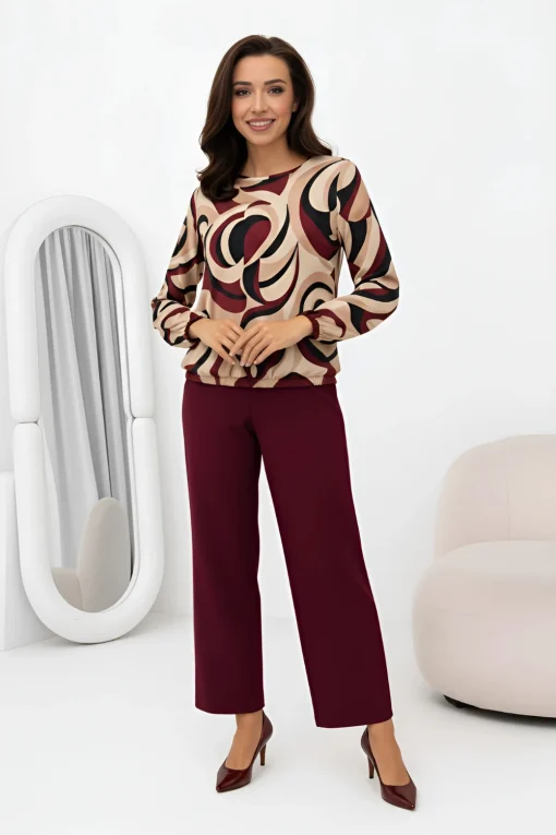 bluza-eleganta-din-vascoza-cu-imprimeu-abstract-si-maneci-lungi