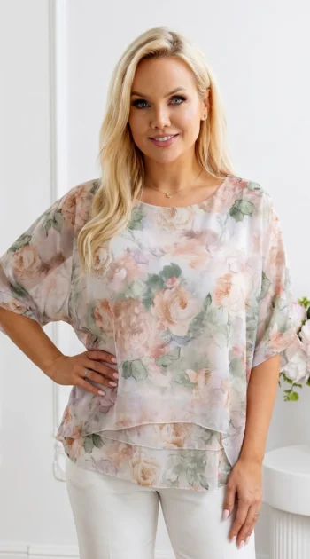 bluza-eleganta-din-voal-cu-imprimeu-floral-si-croiala-liliac