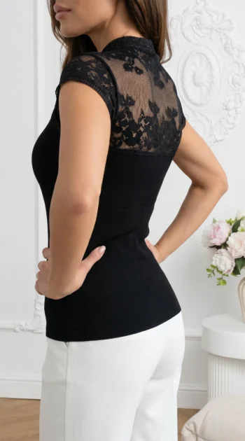 bluza-eleganta-reiata-cu-insertii-din-plasa-si-broderie-florala-negru-universala