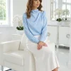bluza-eleganta-satinata-albastru-deschis-cu-decolteu-drapat-si-nasturi-decorativi