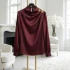 bluza-eleganta-satinata-bordo-cu-decolteu-drapat-si-nasturi-decorativi