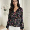 bluza-eleganta-satinata-cu-croiala-petrecuta-si-imprimeu-floral