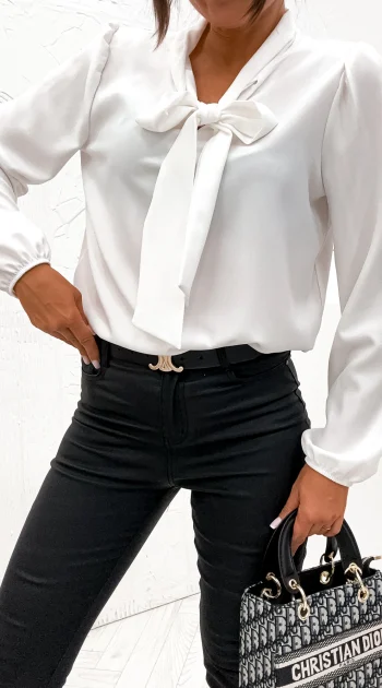 camasa-alba-eleganta-cu-funda-la-gat