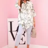 camasa-alba-lejera-cu-imprimeu-floral-kaki