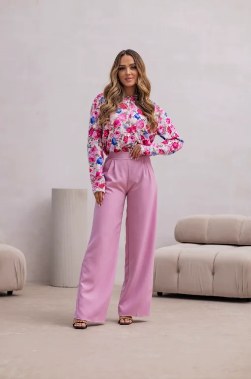 camasa-eleganta-cu-imprimeu-floral-roz-si-albastru