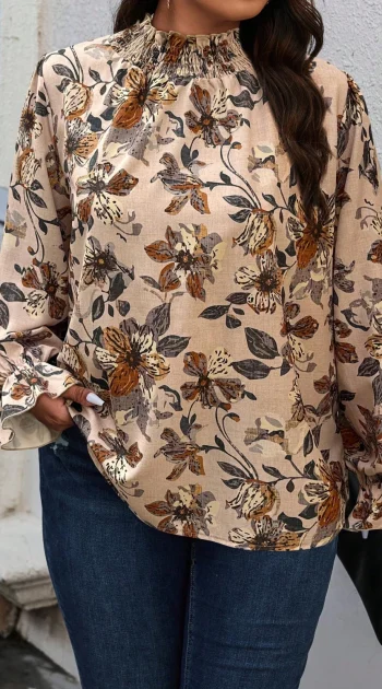 camasa-marime-mare-cu-imprimeu-floral-si-guler-incretit