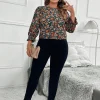 camasa-marime-mare-inflorata-multicolora-cu-mansete-elastice
