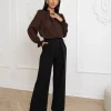 camasa-maro-eleganta-cu-volane-si-snur-la-gat