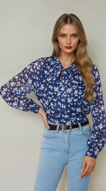 camasa-nahia-blue-cu-imprimeu-floral-si-funda-la-guler