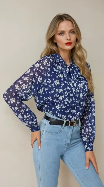 camasa-nahia-blue-cu-imprimeu-floral-si-funda-la-guler