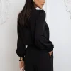 camasa-neagra-eleganta-cu-volane-si-snur-la-gat