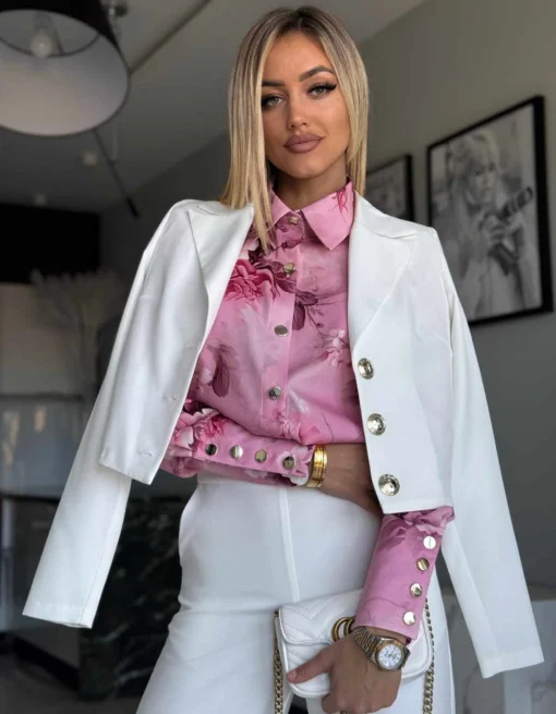 camasa-roz-eleganta-cu-imprimeu-floral-si-nasturi-aurii