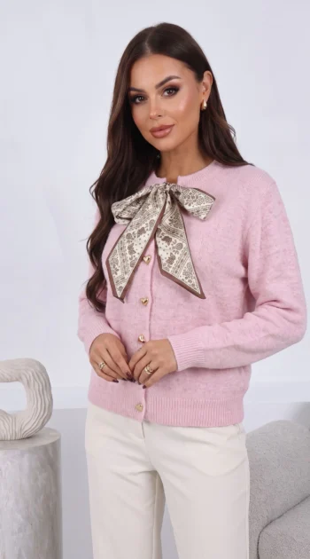 cardigan-din-tricot-cu-esarfa-la-guler-si-nasturi-aurii