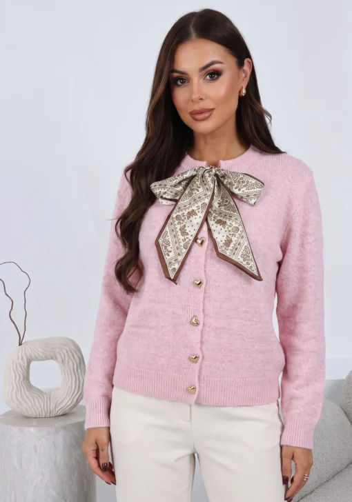 cardigan-din-tricot-cu-esarfa-la-guler-si-nasturi-aurii