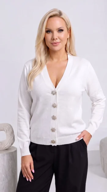 cardigan-din-tricot-fin-cu-decolteu-in-v-si-nasturi-stralucitori