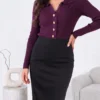 cardigan-din-tricot-striat-cu-guler-din-dantela-si-nasturi-aurii