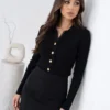 cardigan-din-tricot-striat-cu-guler-din-dantela-si-nasturi-aurii