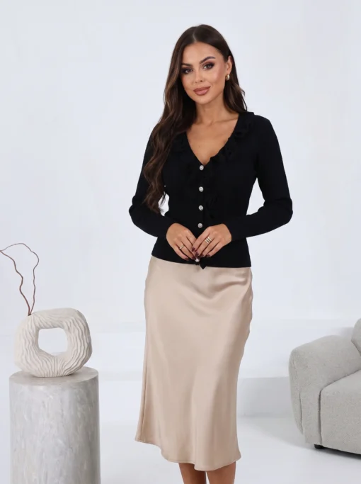 cardigan-din-tricot-striat-cu-volane-si-nasturi-stralucitori
