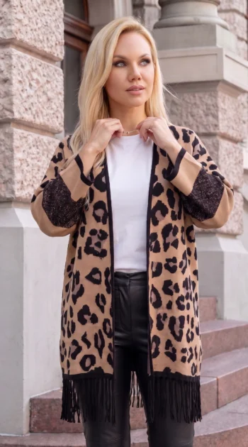 cardigan-elegant-din-tricot-cu-imprimeu-si-franjuri-la-tiv